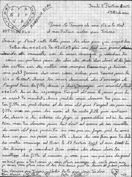 lettre d amour